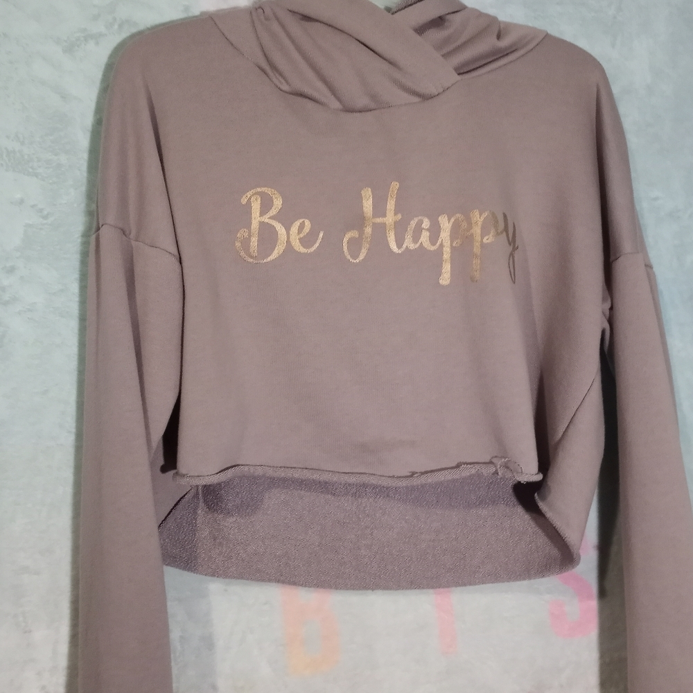 Be Happy top hoodie